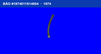Quỹ đạo di chuyển của BÃO #1874011S14064 (1874)