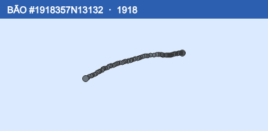 Quỹ đạo di chuyển của BÃO #1918357N13132 (1918)