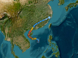 Quỹ đạo di chuyển của WUTIP (2025)