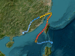 Quỹ đạo di chuyển của DANAS (2025)