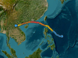 Quỹ đạo di chuyển của WIPHA (2025)
