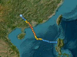 Quỹ đạo di chuyển của TAPAH (2025)